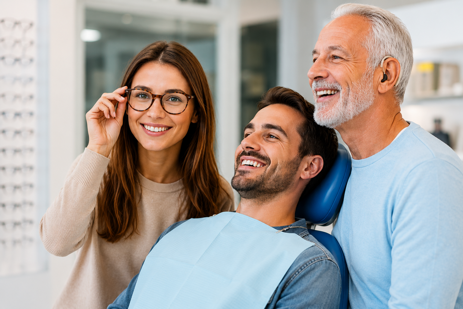 Professionnel de santé à l'écoute de son patient